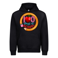 Black 100 days of school Urban Hoodie - Artiststas