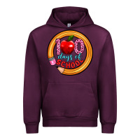 Mauve Wine 100 days of school Urban Hoodie - Artiststas