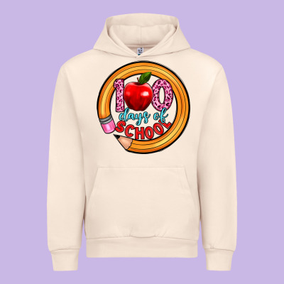 100 Days Of School Urban Hoodie Designed By Artiststas