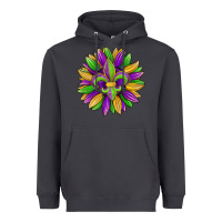 Smoke mardi gras carnival sunflower Heavyweight Hoodie - Jasminsmagicworld