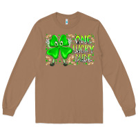 Toasted Coconut one lucky dude Long Sleeve Tee - RacoonDesign