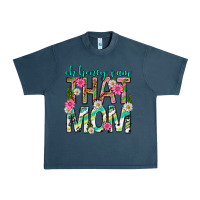 Midnight Navy oh honey i am that mom mothers day Urban Heavy Tee - texasbilliewilder