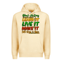 Pina Colada black history learn it live it make it 365 days a Premium Hoodie - NancyCooperArtShop
