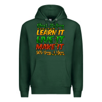 Sports Green black history learn it live it make it 365 days a Premium Hoodie - NancyCooperArtShop