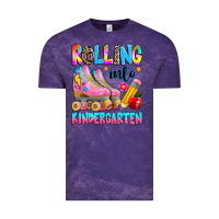 Cloud Purple rolling into kindergarten grade Vintage Tee - texasbilliewilder
