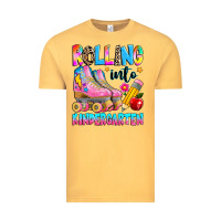 Vintage Mustard rolling into kindergarten grade Vintage Tee - texasbilliewilder
