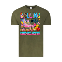 Vintage Olive rolling into kindergarten grade Vintage Tee - texasbilliewilder