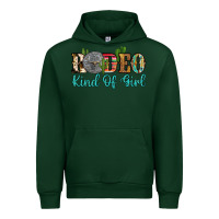 Forest Green rodeo kind of girl Urban Hoodie - Artiststas