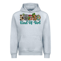 Heather Grey rodeo kind of girl Urban Hoodie - Artiststas