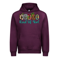 Mauve Wine rodeo kind of girl Urban Hoodie - Artiststas