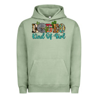 Pigment Oil Green rodeo kind of girl Urban Hoodie - Artiststas