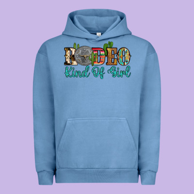 Rodeo Kind Of Girl Urban Hoodie Designed By Artiststas