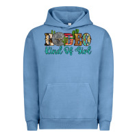 Pigment Pebble Blue rodeo kind of girl Urban Hoodie - Artiststas