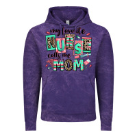 Cloud Purple my favorite nurse calls me mom Vintage Hoodie - RanaPortraitStore