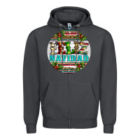 Smoke Christmas feliz navidad Zipper Hoodie - Artiststas