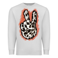 Dove Grey Dalmatians Skin Peace Sign Premium Sweatshirt - Jasminsmagicworld