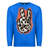 True Royal Dalmatians Skin Peace Sign Premium Sweatshirt - Jasminsmagicworld