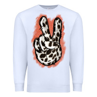 White Dalmatians Skin Peace Sign Premium Sweatshirt - Jasminsmagicworld