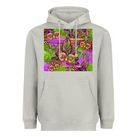 Moon Dust mardi gras carnival masks and fleur de lis Heavyweight Hoodie - Jasminsmagicworld