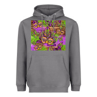 Storm mardi gras carnival masks and fleur de lis Heavyweight Hoodie - Jasminsmagicworld