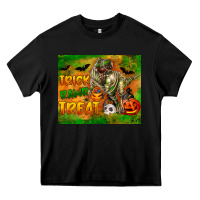 Black Trick Rawr Treat Heavy Core Tee - LillyAllenDesigns
