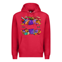 Cardinal halloween nurse pumpkin custom name Premium Hoodie - NancyCooperArtShop