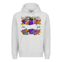 Dove Grey halloween nurse pumpkin custom name Premium Hoodie - NancyCooperArtShop