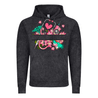 Vintage Black nurse flowers custom name design Vintage Hoodie - RanaPortraitStore