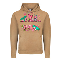 Vintage Camel nurse flowers custom name design Vintage Hoodie - RanaPortraitStore