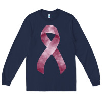 Navy multiple myeloma mm maroon ribbon fa element Long Sleeve Tee - FaDigitalArtStudio