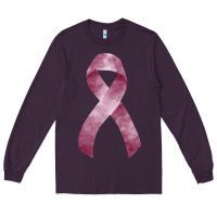 Plum multiple myeloma mm maroon ribbon fa element Long Sleeve Tee - FaDigitalArtStudio