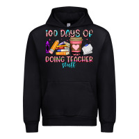 Black 100 days of doing teacher stuff Urban Hoodie - Artiststas