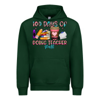 Forest Green 100 days of doing teacher stuff Urban Hoodie - Artiststas