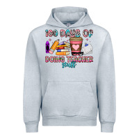 Heather Grey 100 days of doing teacher stuff Urban Hoodie - Artiststas