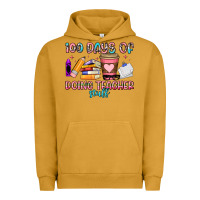 Pigment Peanut Butter 100 days of doing teacher stuff Urban Hoodie - Artiststas