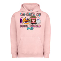 Pigment Salmon 100 days of doing teacher stuff Urban Hoodie - Artiststas