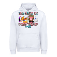 White 100 days of doing teacher stuff Urban Hoodie - Artiststas