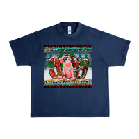 Navy joy pig Urban Heavy Tee - RanaPortraitStore