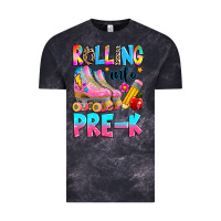 Cloud Black rolling into pre k grade Vintage Tee - texasbilliewilder