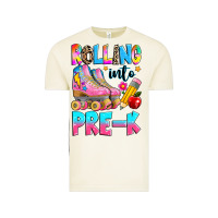 Rolling Into Pre K Grade Vintage Tee | Teevron