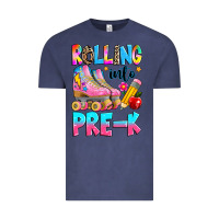 Vintage Denim rolling into pre k grade Vintage Tee - texasbilliewilder