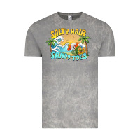 Cloud Rock salty hair sandy toes summer Vintage Tee - BarkalooDesign