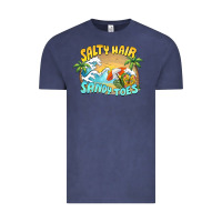 Vintage Denim salty hair sandy toes summer Vintage Tee - BarkalooDesign