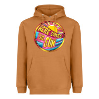 Meerkat Here comes the sun Heavyweight Hoodie - NancyCooperArtShop
