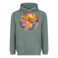 Sage Here comes the sun Heavyweight Hoodie - NancyCooperArtShop