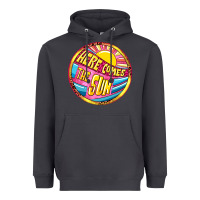 Smoke Here comes the sun Heavyweight Hoodie - NancyCooperArtShop