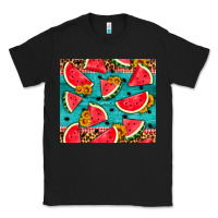 Black watermelon and sunflowers Classic Tee - HRA Design Shop