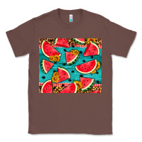 Chestnut watermelon and sunflowers Classic Tee - HRA Design Shop