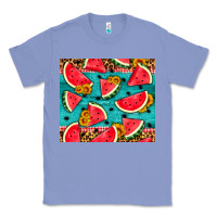 Colony Blue watermelon and sunflowers Classic Tee - HRA Design Shop