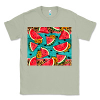 Matcha watermelon and sunflowers Classic Tee - HRA Design Shop